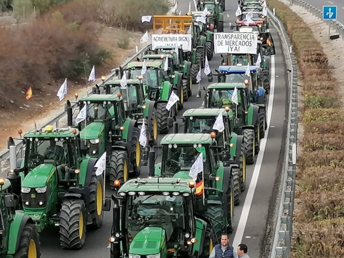 protestas Protestas en el campo en directo
