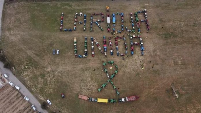 Protestas Siguen las protestas en el campo