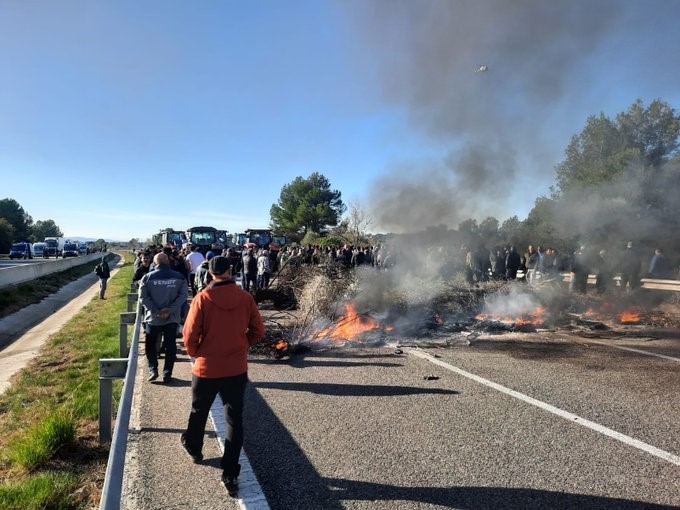 Protestas en Cataluña